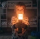 Факел нічник-світильник з Майнкрафт Minecraft на 7 кольорів з кріпленням на стіну та живленням LED світлодіодів від акумулятора - зображення 2