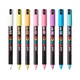 Набор маркеров uni POSCA Soft Color 0,7мм (PC-1MR SOFT COLOR 8C) - изображение 2