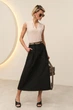 Спідниця бавовняна з кишенями Розмір XL-XXL (50-52) Чорний - изображение 6
