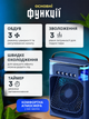 Мини-кондиционер настольный портативный от USB 3в1 Aero RGB 600 мл увлажнитель воздуха и вентилятор с таймером и 7 режимами подсветки Blue - изображение 4