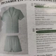 Пижама муслиновая женская Esmara рубашка и шорты хлопковая (001296), размер M - изображение 3