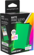 Протектори для карт Gamegenic Matte Prime 66 x 91 мм Зелені 100 шт. (4251715419526) - зображення 1