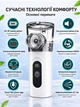 Ингалятор небулайзер портативный Mesh Nebulizer бесшумный для детей и взрослых USB аккумуляторный с дисплеем и автоматической очисткой, масками, мундштуком и 3 насадками, дорожный ультразвуковой для ингаляций и домашнего использования - изображение 6