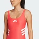 Женский купальник 3-Stripes U-back adidas JE4371 (32) красный (4067901985764) - изображение 4
