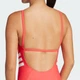 Женский купальник 3-Stripes U-back adidas JE4371 (32) красный (4067901985764) - изображение 5
