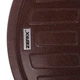 Мойка кухонная Zerix ZS-6250R-12 Коричневая (ZX4552) - изображение 2