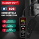 Газоанализатор HABOTEST HT608 переносной детектор утечки газа с дисплеем и звуковой и световой сигнализацией - изображение 2