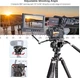 Видеоголовка Cayer K6 Video Fluid Head - изображение 3