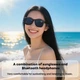 Смарт-очки AI Glasses, фотохромные, Bluetooth, звонки, музыка, AI-переводчик ChatGPT 4.0, защита от солнца и синего света - изображение 3