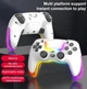 Беспроводной джойстик PS4 gamepad P07 игровой универсальный Gamepad геймпад ios android ПК swich Белый - изображение 1