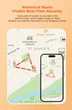 GPS-трекер кулон 4G NOFO V28C з камерою і SOS для дітей і літніх, IP67 Чорний - зображення 4