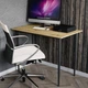 Стол универсальный Prime Ferrum-decor 750x1000x700 Черный металл ДСП Дуб Артизан 16 мм (PRAIM36) - изображение 2
