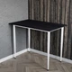 Стол универсальный Prime Ferrum-decor 750x1000x700 Белый металл ДСП Каштан Арвадонна 16 мм (PRAIME38) - изображение 1