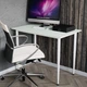 Стол универсальный Prime Ferrum-decor 750x1000x600 Белый металл ДСП Кашемир 16 мм (PRAIME09) - изображение 3