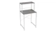 Стеллаж полка Бафрум 402 Ferrum-decor для стиральной машины 133,5x70,5x60,5 Белый металл ДСП Бетон 16 мм (BED40208) - изображение 8
