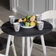 Стол круглый OPTIMA 4 ноги на конус Ferrum-decor 750x670x670 Белый металл ДСП Каштан Арвадонна 16 мм (OPTIM4408) - изображение 5