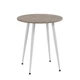 Стіл круглий OPTIMA 4 ноги на конус Ferrum-decor 750x670x670 Білий метал ДСП Дуб Кремона Канолло 16 мм (OPTIM4406) - зображення 7