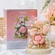 Конструктор цветы в колбе на 334+ деталей с подсветкой Роза ночник Lychee rose - изображение 3