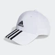 Кепка 3-Stripes Cotton Twill Baseball adidas II3509 (Дорослі (M/L)) білий (4066763585877) - зображення 2