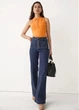 Топ жіночий & OTHER STORIES Collared Knit Top 1055545002 XS Помаранчевий - зображення 2