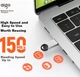 Флеш-пам'ять USB Aigo U313 256GB USB 3.2 Silver - зображення 2