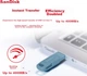 Флеш-память USB SanDisk DDC3 256GB Type-C USB 3.2 Blue - изображение 5