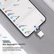 Флеш-память USB Aigo U358 64GB Type-C USB 3.2 Silver - изображение 6