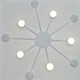 Светильник потолочный LUMINARIA RAY SLIM 10xGX53 WHITE 220V IP20 - изображение 3