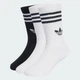 Детские три пары носков Crew adidas JZ7496 (19-21) белый (4068808802628) - изображение 1