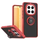 Чехол Fiji Colorframe для Xiaomi Redmi Note 15 Pro 5G матовый бампер с кольцом подставкой Red - изображение 1