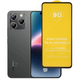 Защитное стекло TDG 9D для Oukitel P1 полная проклейка черный - изображение 1