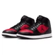 Кросівки Air Jordan Court Connect Mid MenS Shoes Black/Red IQ5685-006 42 - зображення 2