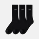 Черные носки Prfm Basic Crew (3 пары) 43-46 (L) 29-31 см (LAS51423BK) - изображение 2