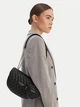 Сумка кросс-боди через плечо женская из искусственной кожи маленькая Guess Atabey Hobo HWQG98-94210-BLA Black (198659018559) - изображение 2