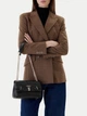 Сумка багет женская из искусственной кожи маленькая Guess Noelle Girlfriend Sa HWBG78-33210-BLA Black (198659025496) - изображение 2