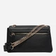 Сумка багет женская из искусственной кожи маленькая Guess Noelle Girlfriend Sa HWBG78-33210-BLA Black (198659025496) - изображение 3