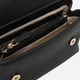 Сумка багет женская из искусственной кожи маленькая Guess Noelle Girlfriend Sa HWBG78-33210-BLA Black (198659025496) - изображение 7