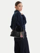 Сумка кросс-боди через плечо женская из искусственной кожи средняя Guess Brooke Hobo HWBG98-99060-BLA Black (198659044558) - изображение 2
