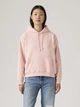 Худі на флісі утеплене жіноче Levi`s Everyday Hoodie A5943-0028 L Рожеве (5401187381237) - зображення 3
