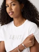 Футболка хлопковая женская Levi`s Graphic Logo Classic Tee A2226-0140 L Белая (5401187426914) - изображение 4