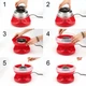 Машинка для сахарной ваты Candy Machine ST604 500 Вт - домашний аппарат сладкой ваты за 2–3 минуты, для детей и праздников, красный - изображение 5