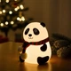 Детский разноцветный ночник Панда силиконовый USB - изображение 3