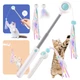 Интерактивная выдвижная удочка для кошек Petgravity с лазером Голубая (PG-CT053B) - изображение 11