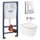Набор инсталляция GEBERIT 38772001 RAPID SL с унитазом DiMARCO DAMA di VENEZIA Rimless - изображение 1