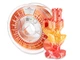PLA Silk Rainbow Spectrum Filament Fire Red для 3D-принтера 1.75 мм 1 кг S0005 1 кг Різнокольоровий - изображение 1