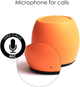 Портативная Bluetooth колонка Boompods Zero Orange Беспроводная мини акустика 10W Водонепроницаемая IPX6 с микрофоном и функцией с - изображение 8