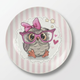 Тарелка детская обеденная фарфоровая Limited Edition Owl 18см (YF6031-1) - изображение 1