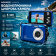 Цифровая подводная камера Easypix Aquapix W3027-M Wave Marine Blue водонепроницаемый компактный фотоаппарат (синий) - изображение 1