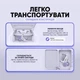 Трехколесный велосипед с родительской ручкой управления EL CAMINO ME 1202 FOLDI Lavender - изображение 9