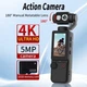Екшн-камера 4K Ultra HD, об'єктив з ручним поворотом на 180°, у комплекті карта пам'яті 32 ГБ + штатив - изображение 2